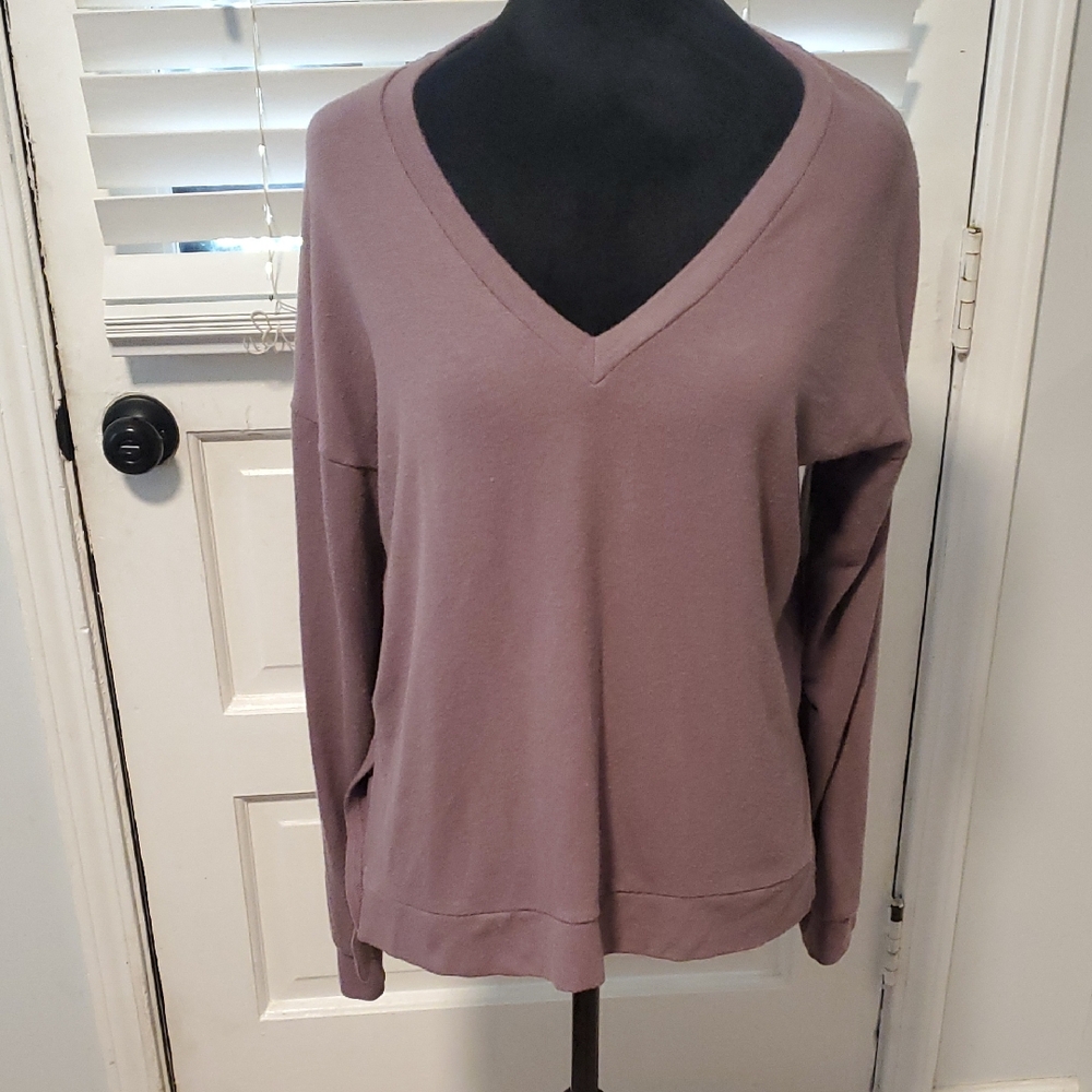Beyond Yoga Plum Colored Sweatshirt
